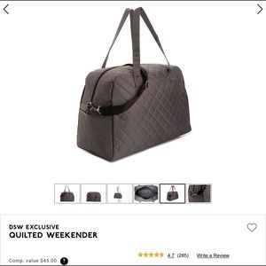 J. M. WECHTER DSW Exclusive Quilted Weekender